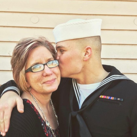 Zack Bryan and his late mother Annette DeAnn (Mullen) Bryan. 